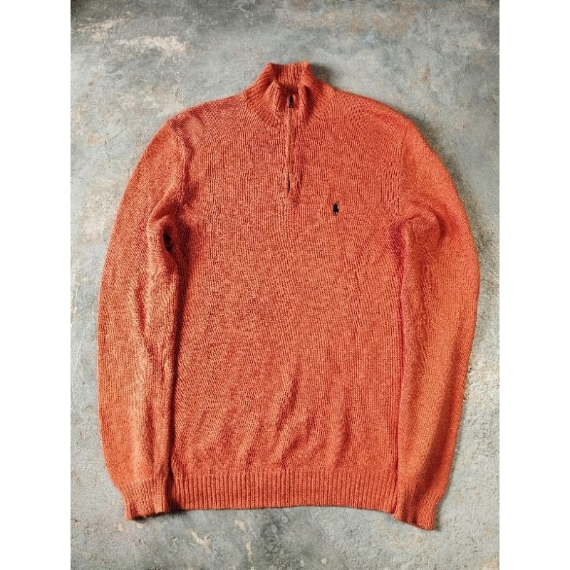 halfzip knit polo