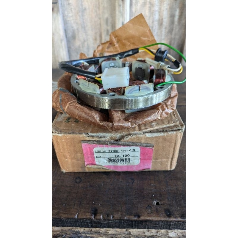 spul spull spol sepul assy set honda gl100 gl 100 125 nos