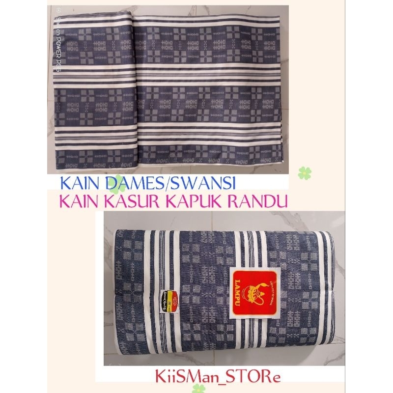 [ 0,5 Meter ] KAIN KASUR DAMES KAIN SWANSI METERAN UNTUK MEMBUAT KASUR DAN BANTAL KAPUK RANDU