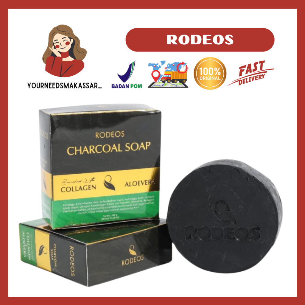 RODEOS Charcoal Soap