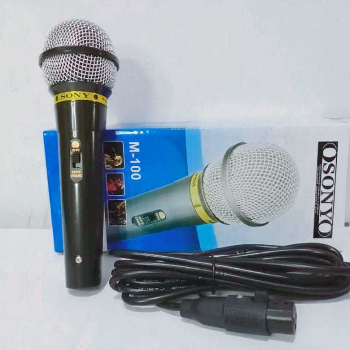 MIC KABEL KARAOKE MICROPHONE SUARA BAGUS JACK BESAR
