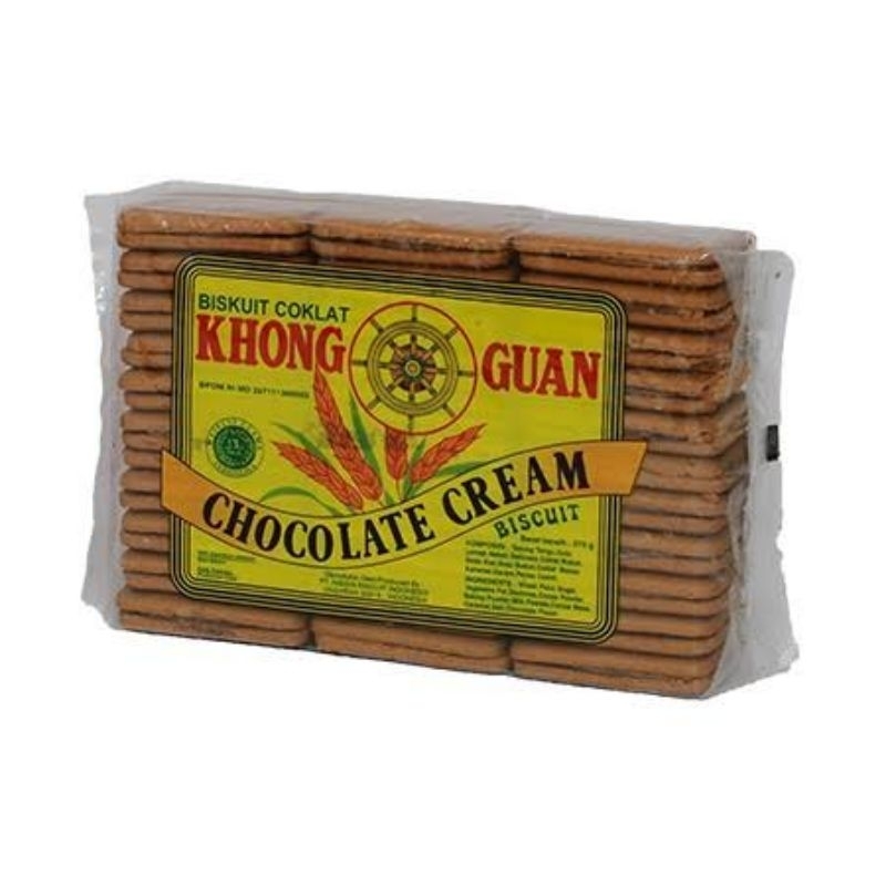 

KHONG GUAN CHOCOLATE CREAM BISCUIT NETTO 275 GR MURAH