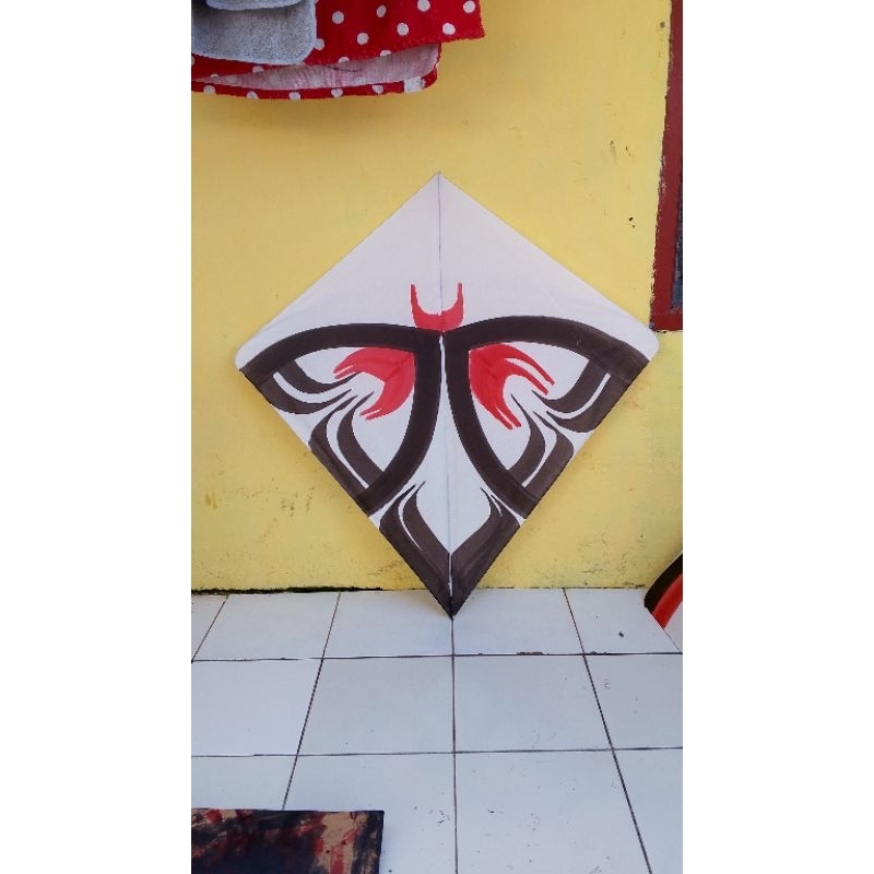 layangan besar aduan super (ukuran 110/115 ) siap turnamen (10 pcs)