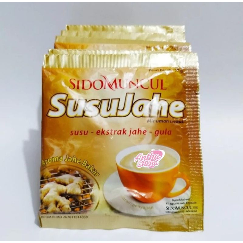 

Susu Jahe Sidomuncul 27gr isi 10 Sachet