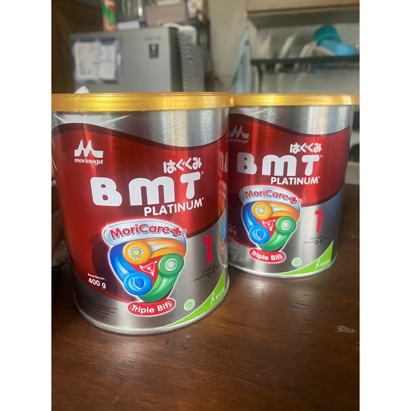 Susu Formula 0-6 bulan Morinaga BMT Platinum Moricare+ 400 gram