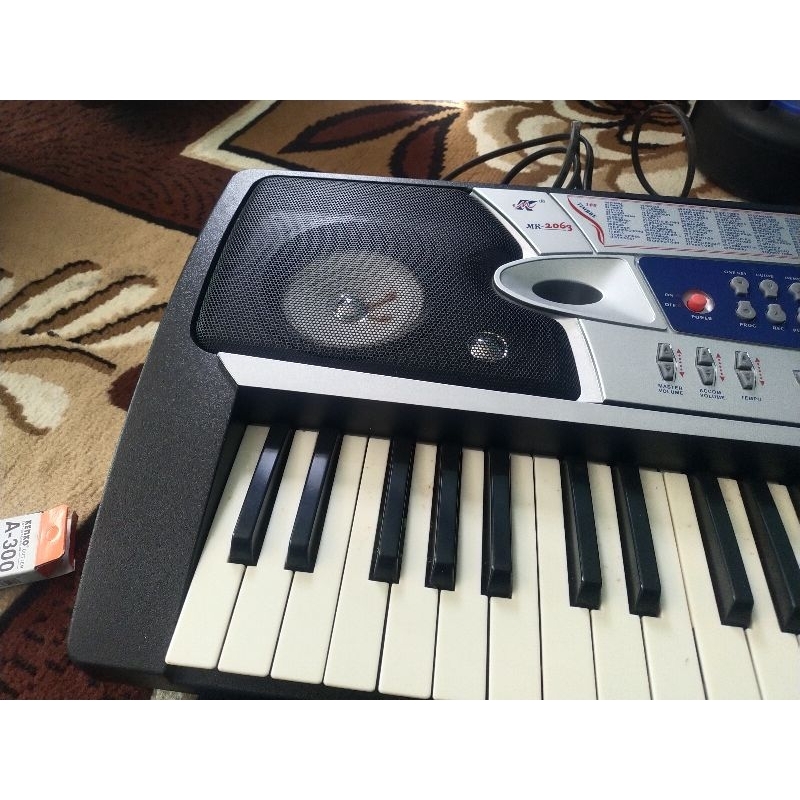Body Like New Super Mulus Keyboard Organ Tunggal Piano MK-2063