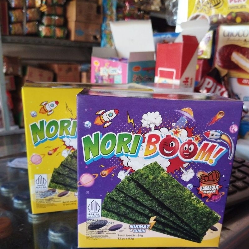 Rumput laut nori boom