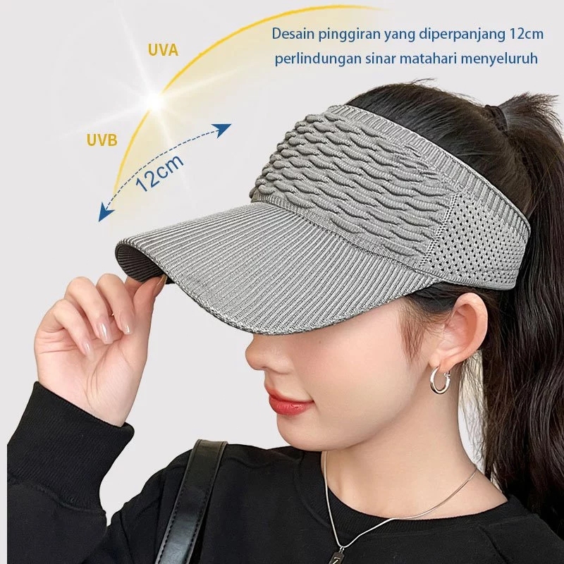 NEW DEALS BESTPROMO MOLFINE TOPI WANITA GOLF SENAM UNTUK HIJAB TOPI ANTI UV KOREA STYLE TOPI