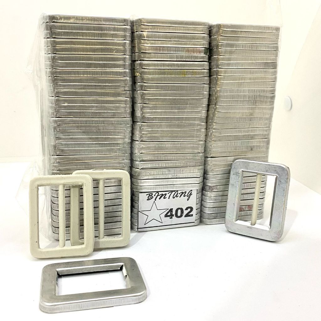 Gesper Bungkus Ring Sabuk Bawahan Plastik 402 (kotak)