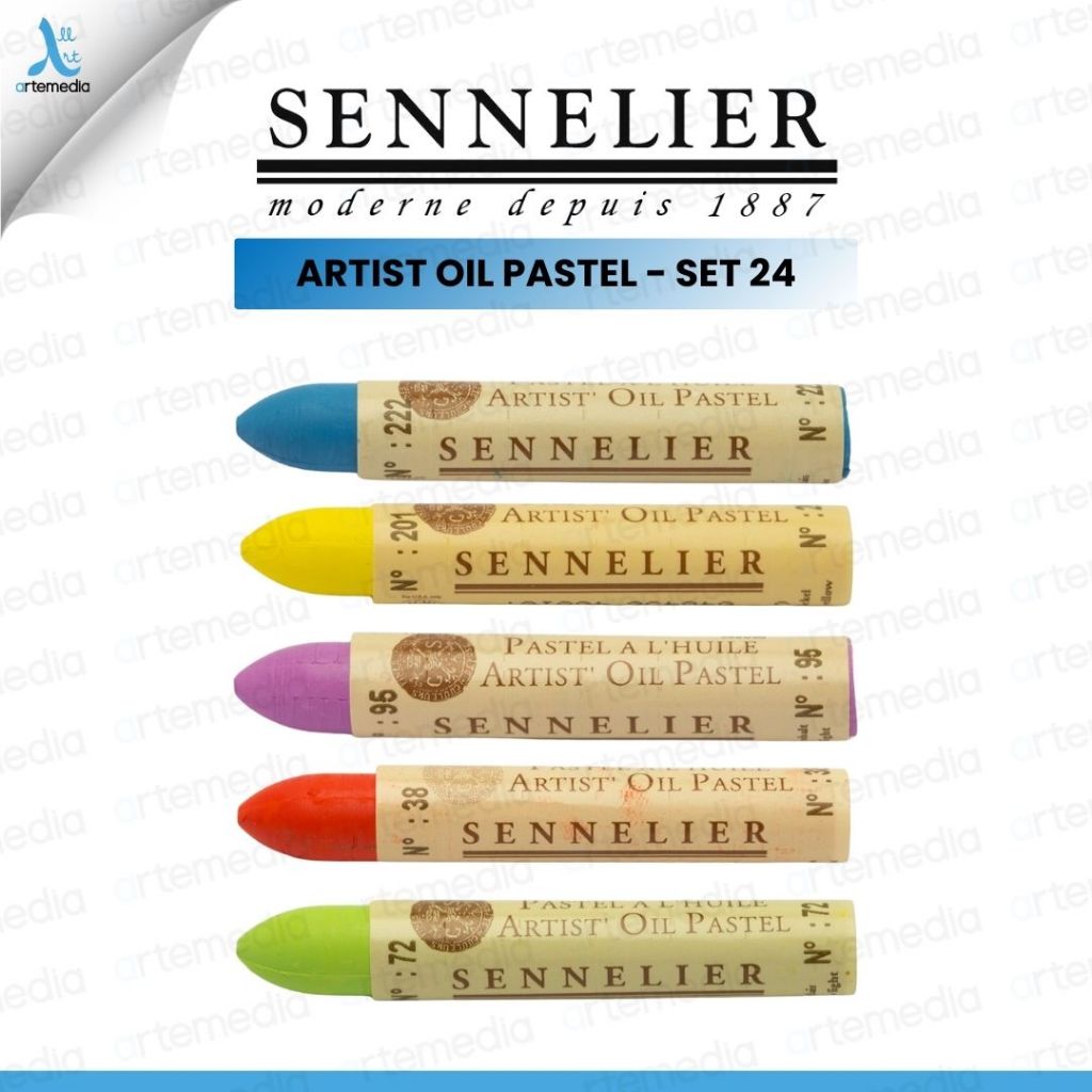 

Sennelier Artist Oil Pastel Color Set 24
