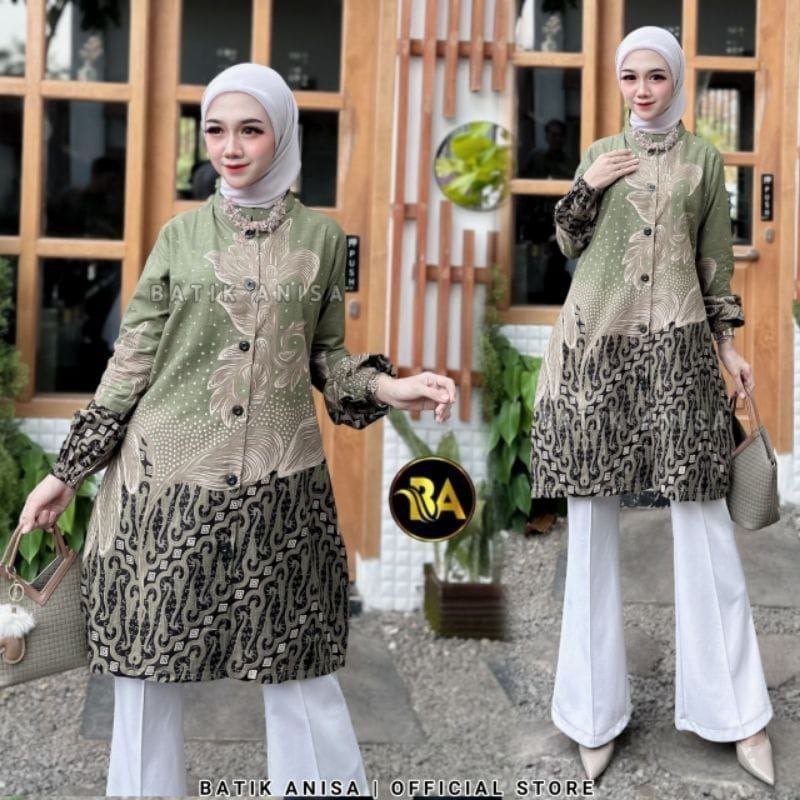 diskon batik tunik nirmala batik modern blouse tunik atasan batik wanita tunik lyodra