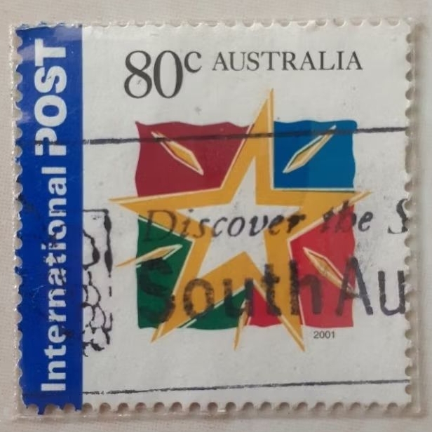 

Perangko Australia Christmas 2001 - Star Tahun 2001