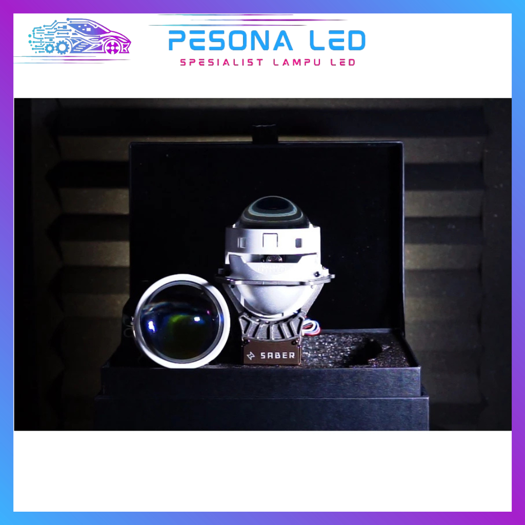 Biled SABER SR900 EVO LED Projector Headlamp Laser LED Lampu Laser