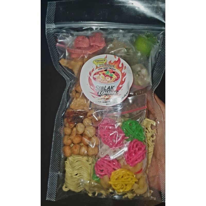 

Lombok Taste | Seblak Baso Aci biasa tulang rangu