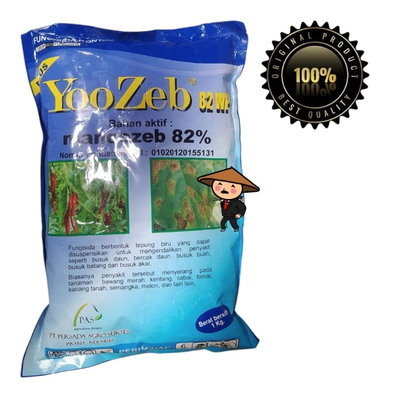 YOOZEB 1 KG - MANCOZEB BIRU
