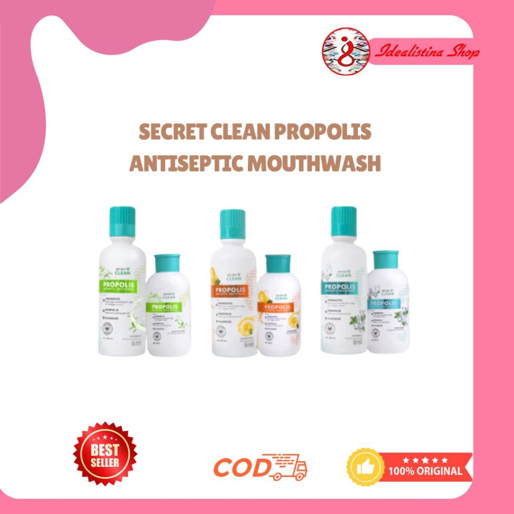 Secret Clean Propolis Antiseptic Mouthwash