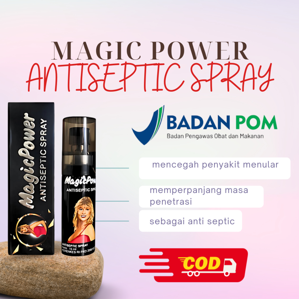 Spray Magic Power Antiseptic Spray 15 mL - Tissu Magic Power Spray