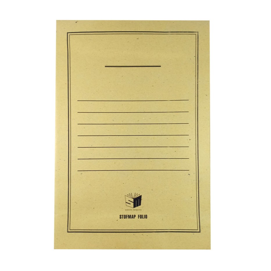 MAP KERTAS WARNA KUNING \COKLAT 1\PCS