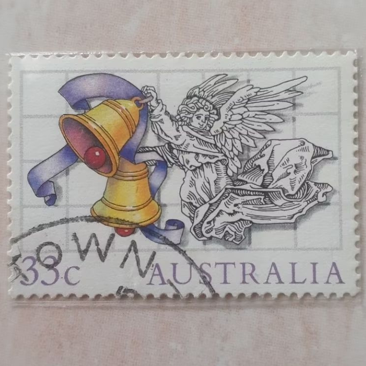 

Perangko Australia Christmas (Angel with Bells) Tahun 1985