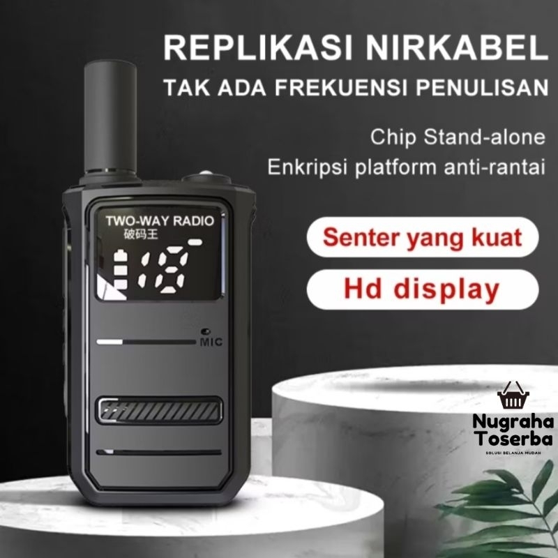 Walkie Talkie Morqtola M8