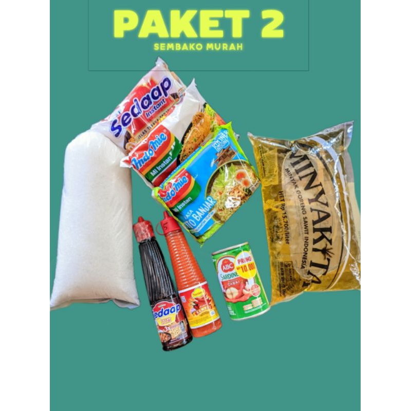 

Paket 2 Sembako Murah