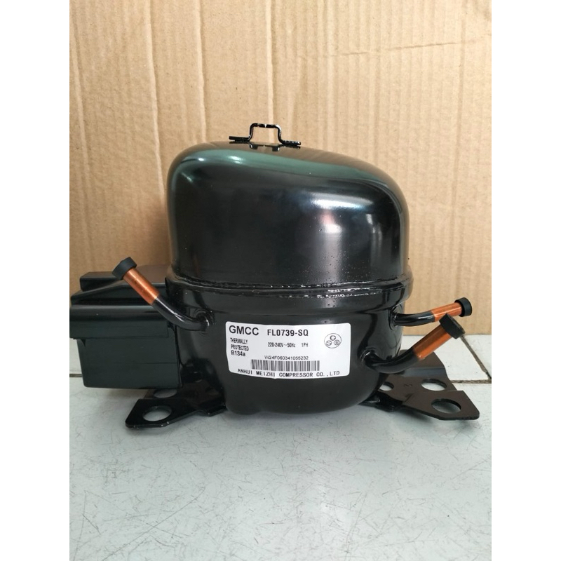 KOMPRESOR/COMPRESSOR KULKAS 2pintu 1/8pk r134 / compresor kulkas 1/8hp GMCC