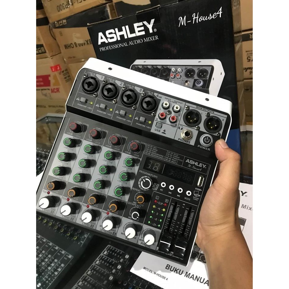 Mixer 4 Channel Ashley M House4 M House 4 Original Ashley