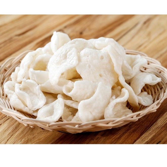 

Krupuk Bakar Rasa Bawang/ Opak Upil Bawang/ Krupuk Pasir Non Kolesterol/ Krupuk Mlarat Bawang