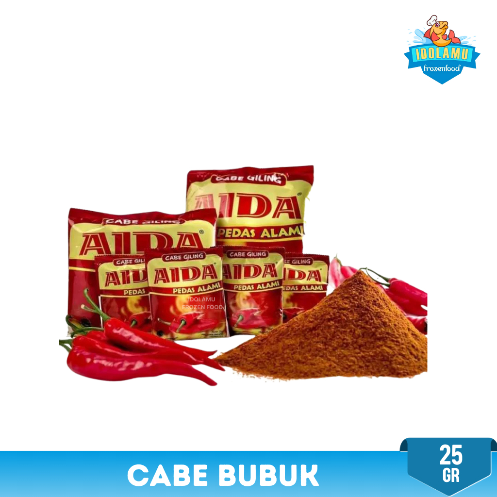 

AIDA BUBUK CABE 25 & 250 GR