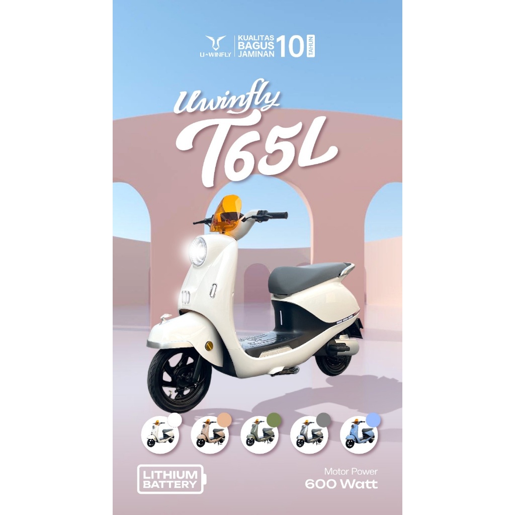 (PENGIRIMAN LUAR KOTA BANDUNG) Sepeda Listrik Uwinfly T65L | UWINFLY T65L | Sepeda listrik UWINFLY |