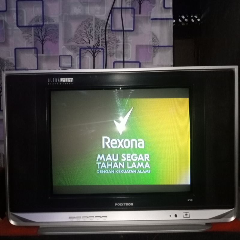 MESIN TV CINA SLIM 21 IN NON EW CRT 6229 ORGINAL CABUTAN DR UNIT TV NORMAL