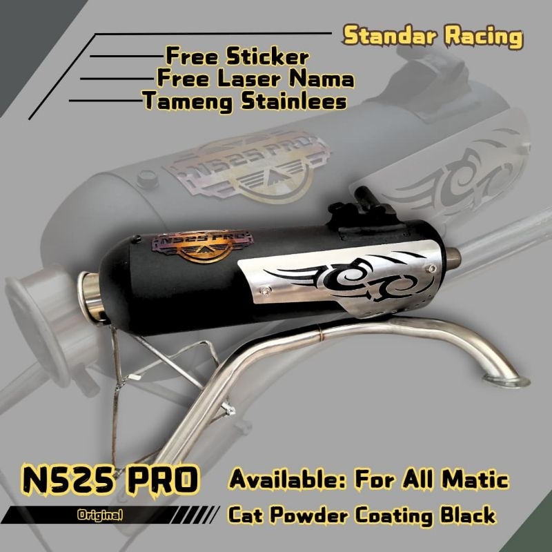 knalpot racing matic