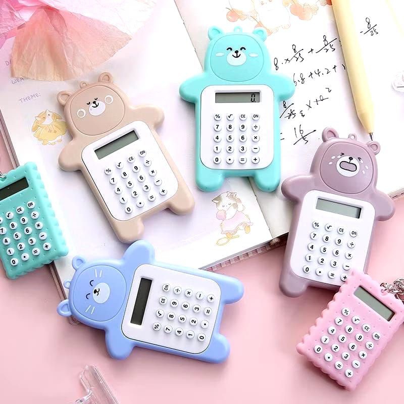

[ASYIFA] Kalkulator mini beruang