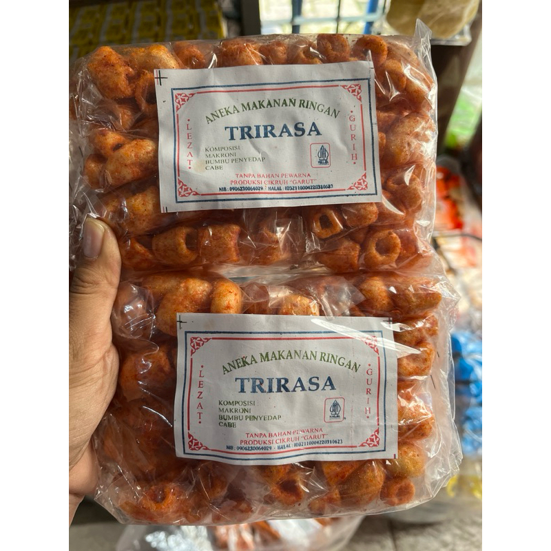

Makroni Cikruh Trirasa ngembang/beukah (isi 10 pcs)