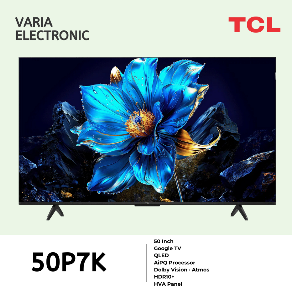 LED TV TCL 50 Inch 50P7K QLED Google TV