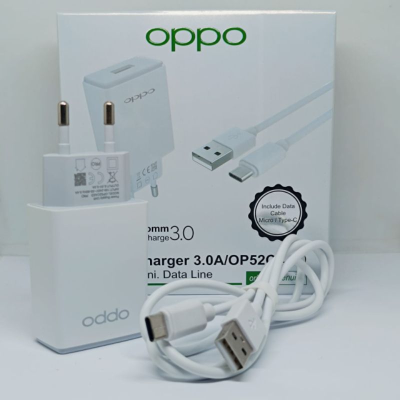 CHARGER CASAN OPPO A77 A77S A57 2022 ORI