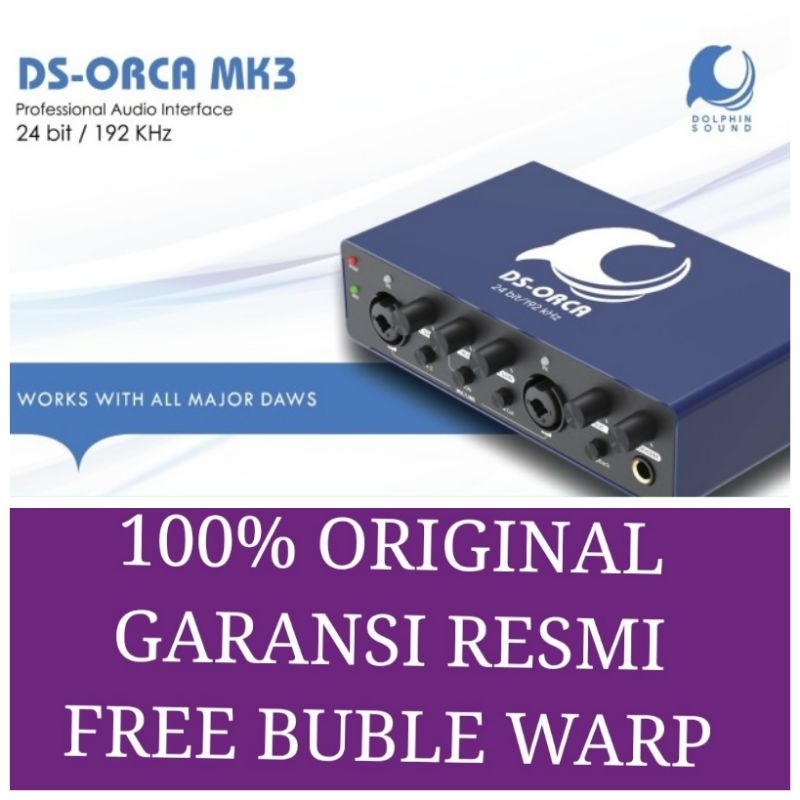 SOUNDCARD DOLPHIN DS ORCA MK3 DOLPHIN DS ORCA MK 3 AUDIO INTERFACE
