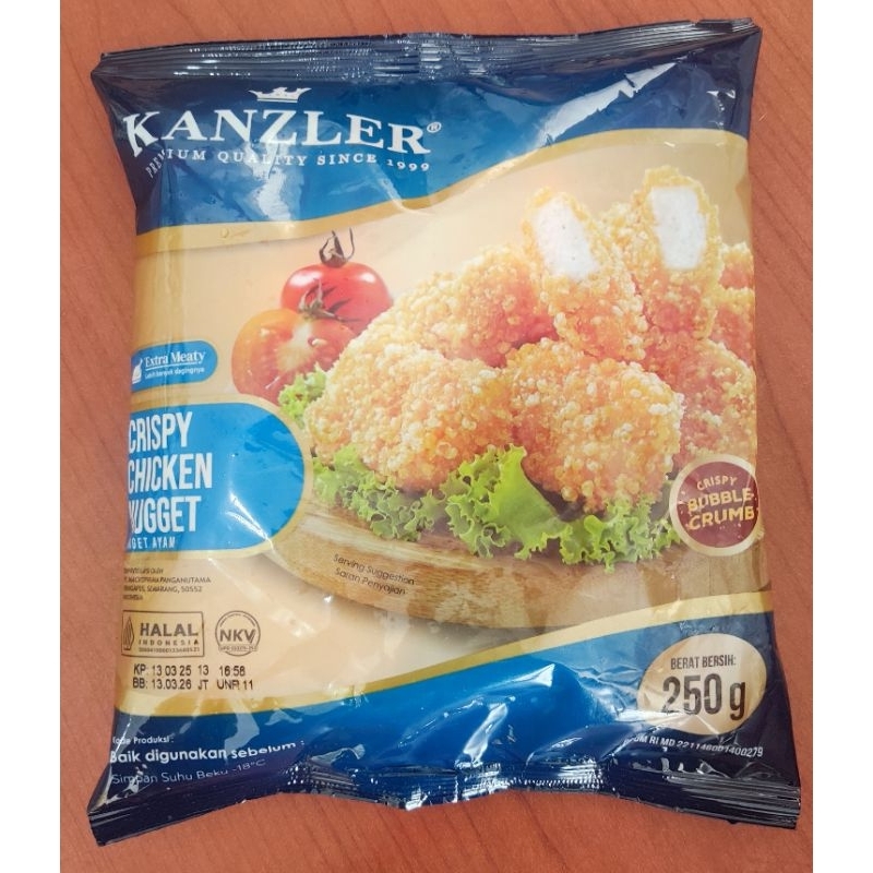 

kanzler nugget 250g crispy chicken