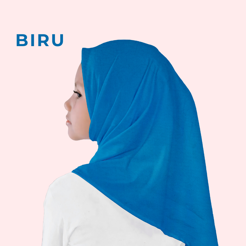 FAVORIT JILBAB ANAK INSTAN KERUDUNG BERGO HIJAB SPORT ANAK PEREMPUAN SD SMP POLOS