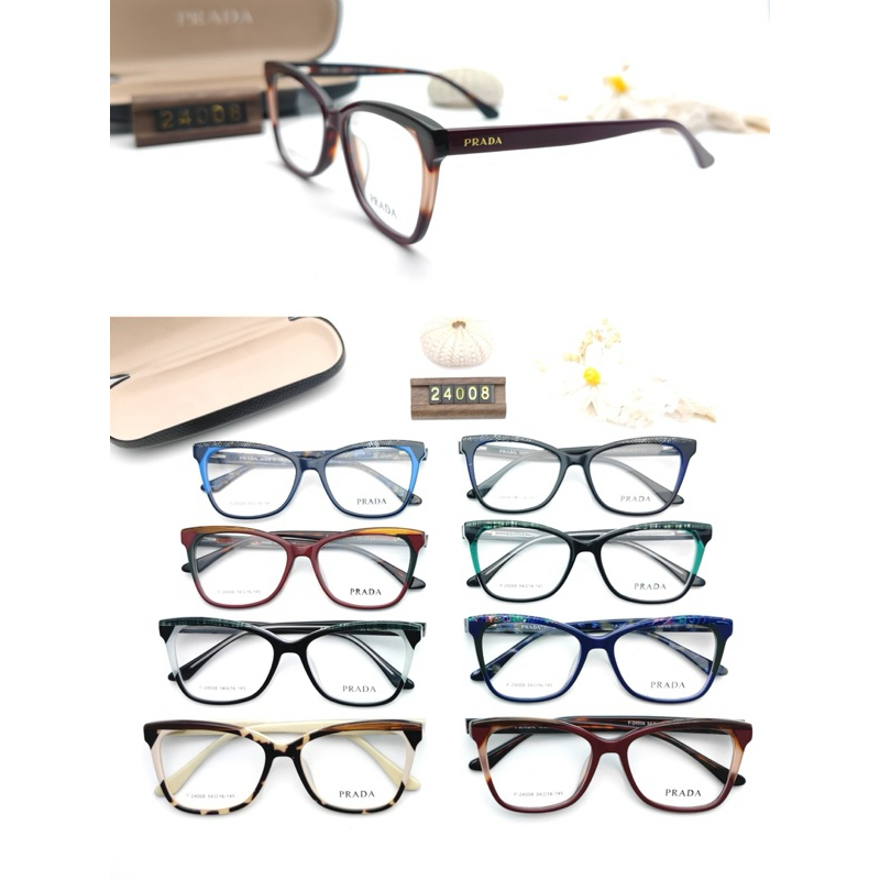 Kacamata/Frame PRADA Kualitas super Premium Size 54.16.145 Ad Per/Pegas