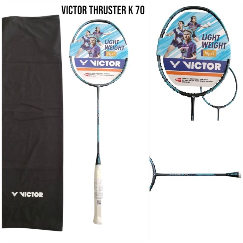 RAKET VICTOR THRUSTER K 70 H ORIGINAL 100%