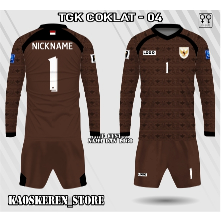 jersey setelan kiper timnas terbaru baju kiper timnas indonesia 2025 kaos kiper kaos timnas indonesi