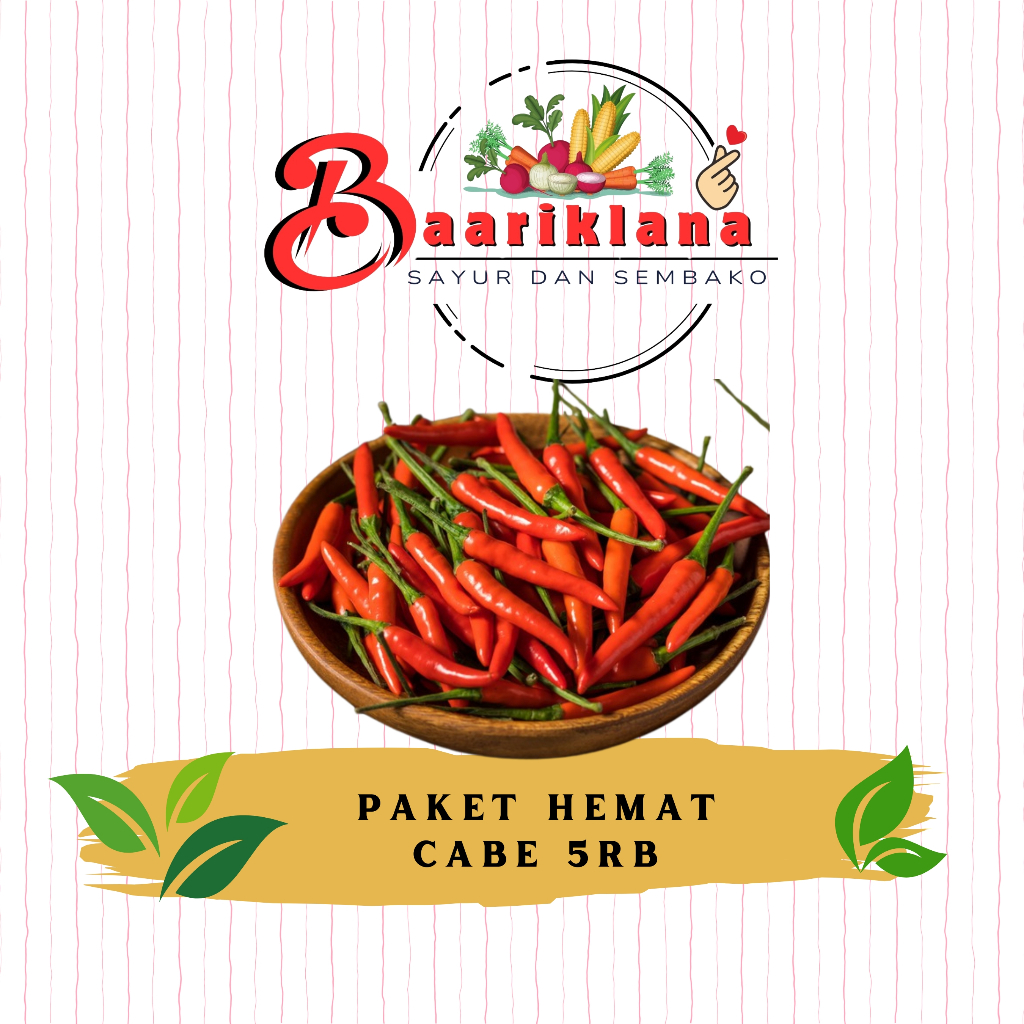 

PAKET HEMAT CABE KECIL - TOKO BAARIKLANA