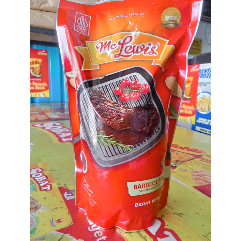 

Mc Lewis Bbq 1kg / Mc Lewui saus barbeque 1kg