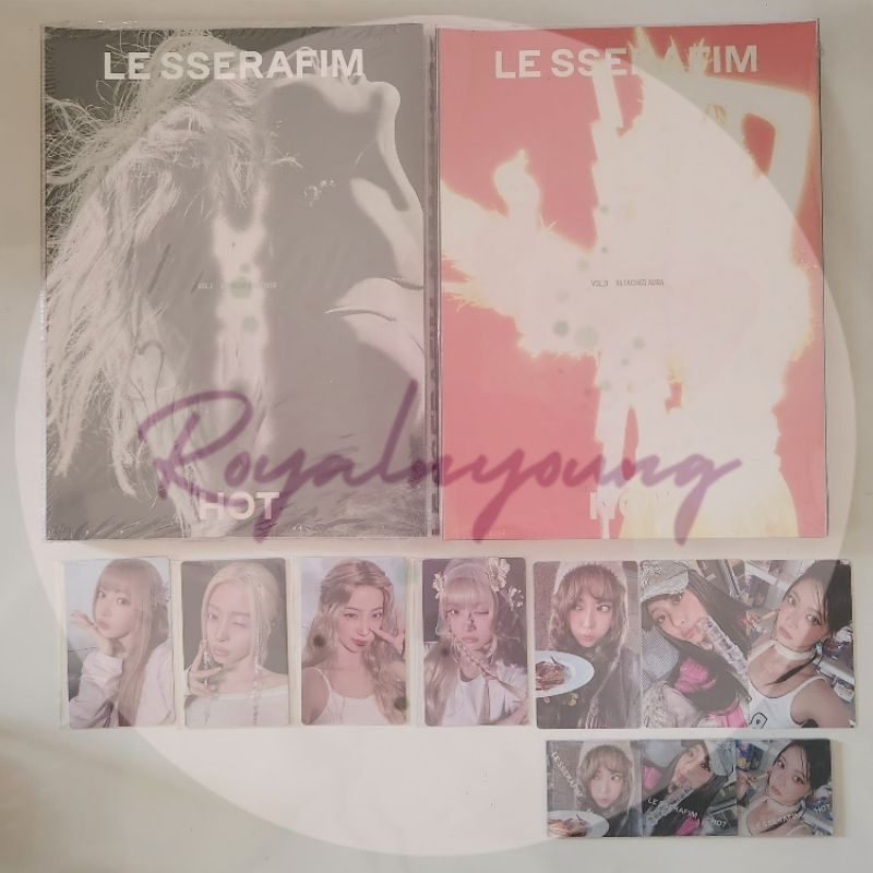 Album LSF Le Sserafim - HOT × Weverse WV (+ POB Raffle) Sakura Yunjin Kazuha Eunchae