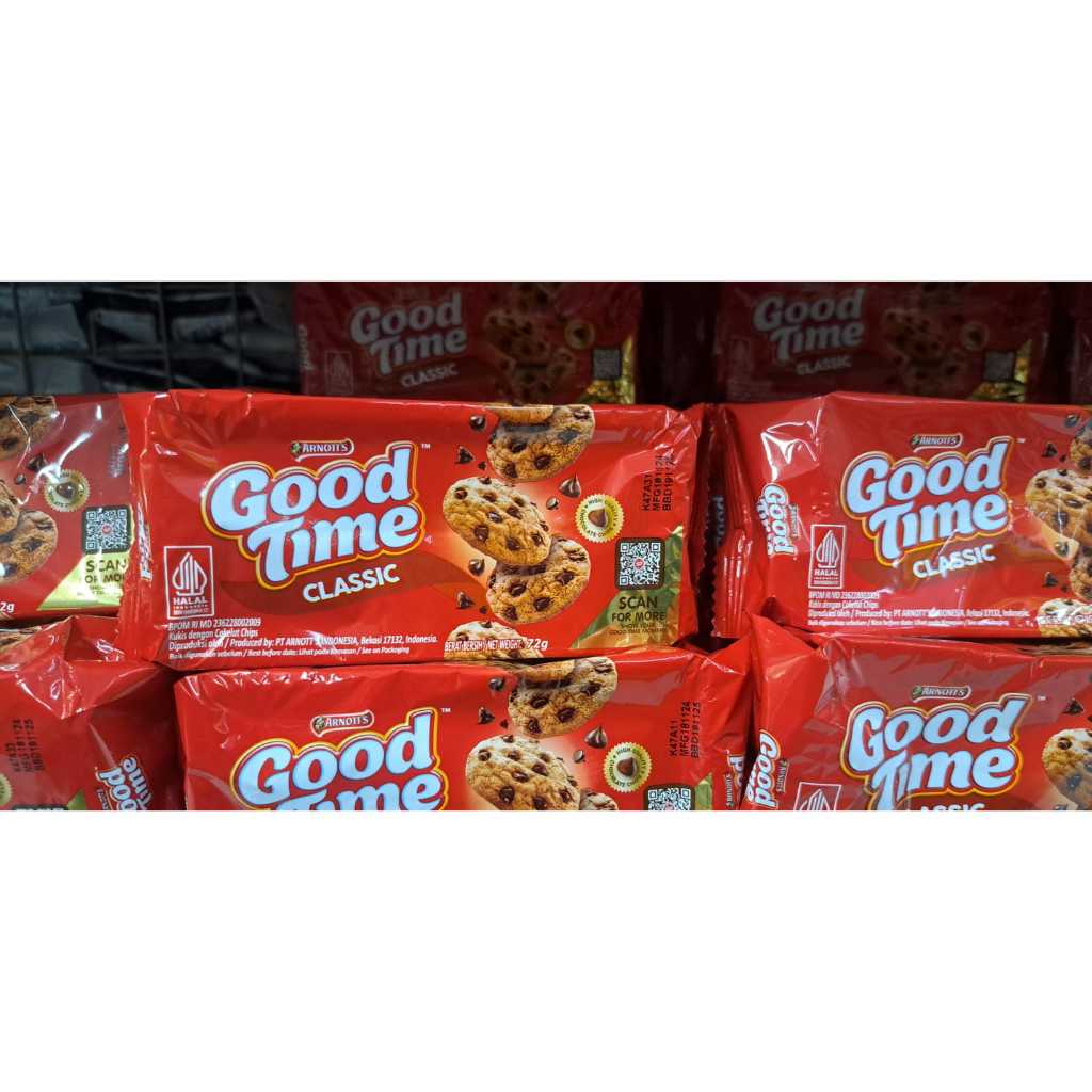 

GOOD TIME COOKIES CHOCOCHIP 72 GR