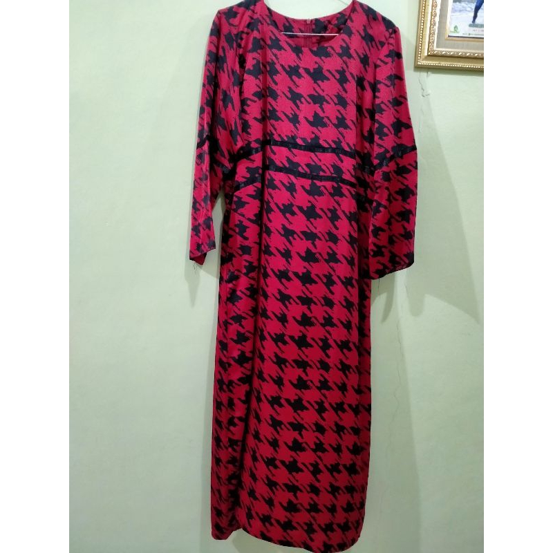 preloved gamis wanita LD 110 Panjang 125