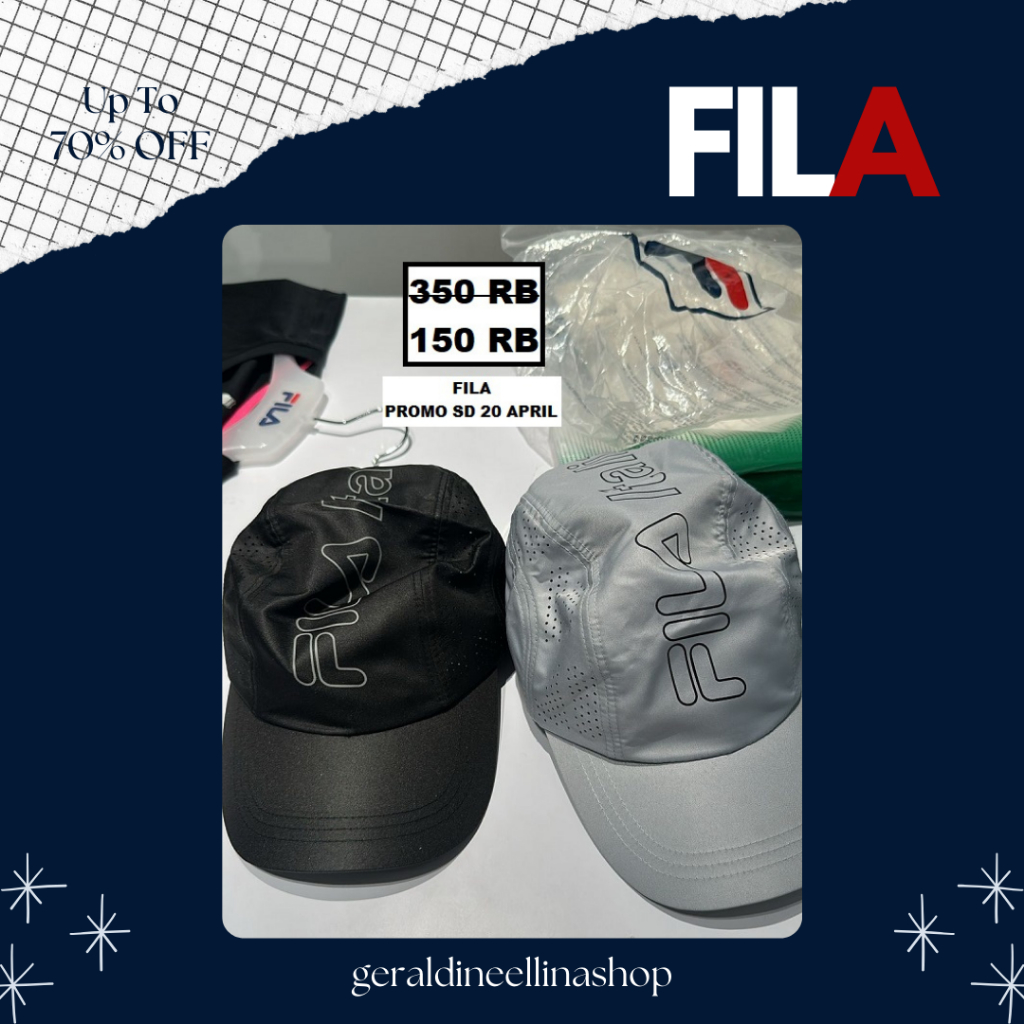 SALE Topi FILA cap 100% original store