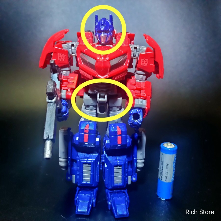 Minus Original Hasbro Transformers WFC Optimus Prime Deluxe class