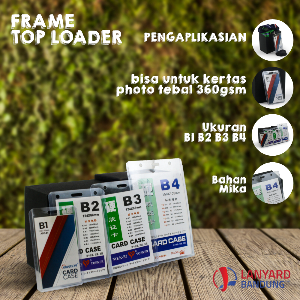 

Toploader Photocard top loader foto card nametage id card case B1 B2 B3 B4
